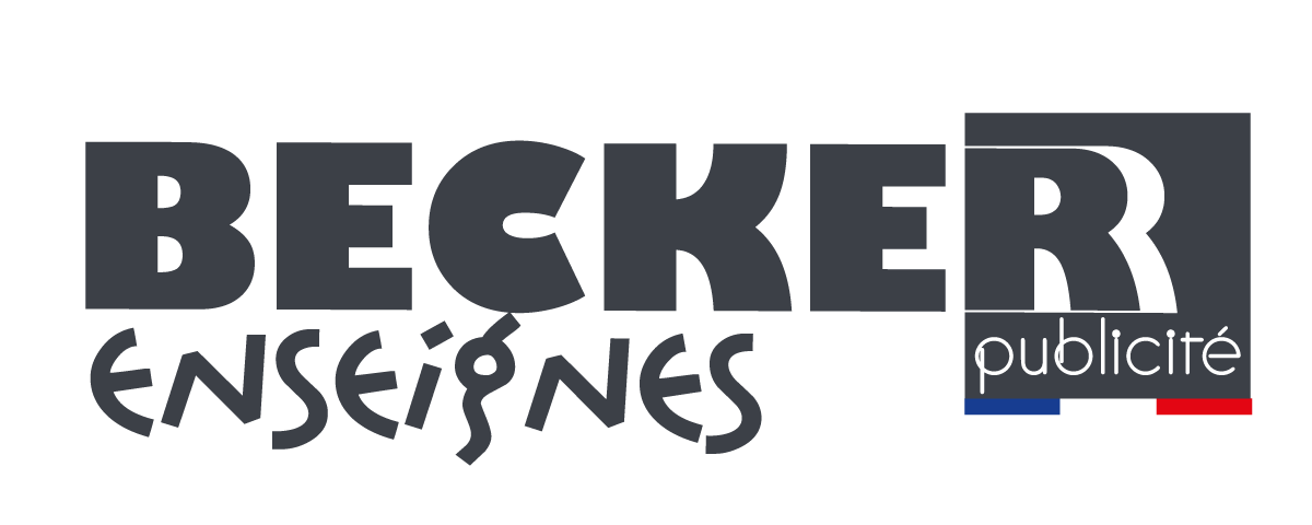 Becker-Publicité, concepteur et fabriquant de signalétiques, enseignes BtoB